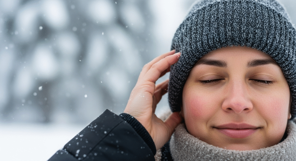OTC meds for scalp tingling relief in winter.