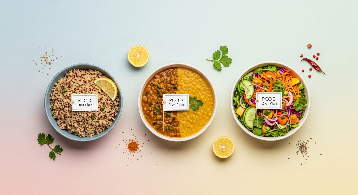 Healthy Indian meals for PCOD diet plan