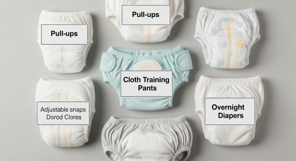 Types of potty training diapers India