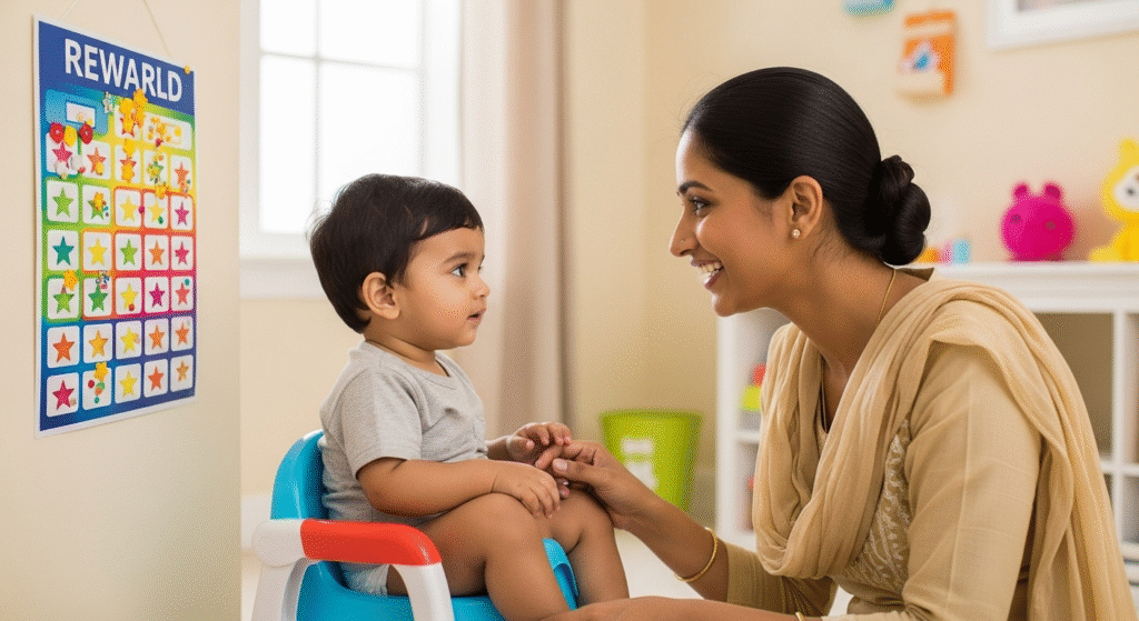 Potty training success with best diapers