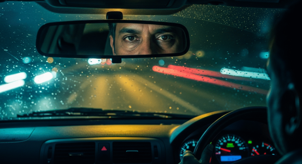 Regular eye exams ensure safe driving and sharp night vision.