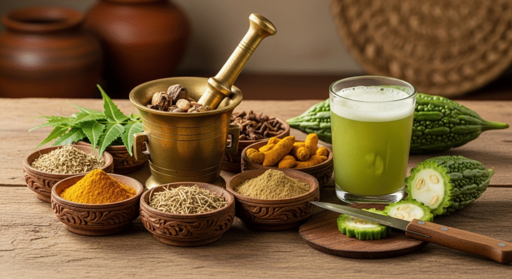 Ayurvedic medicine for diabetes natural herbs